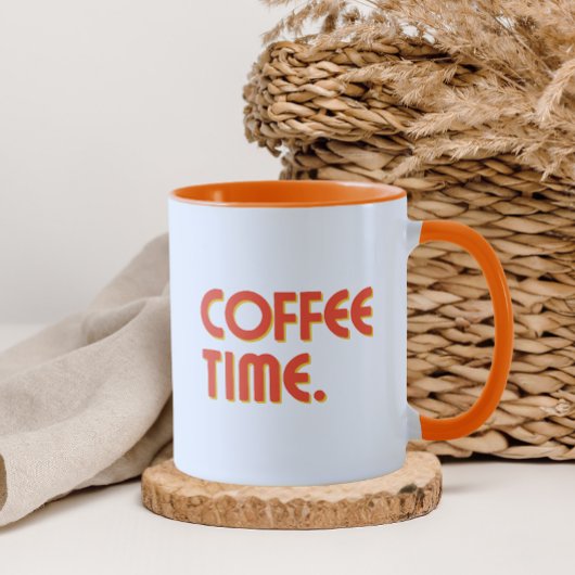 Coffee Time | Simple Minimalist Everyday Coffee Tasse