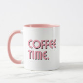 Coffee Time | Simple Minimalist Everyday Coffee Tasse (Links)