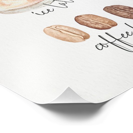 COFFEE TYPE FOTODRUCK (Ecke)