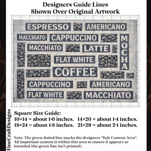 Coffee Typography Rustic Burlap Word FC5 Decoupage Seidenpapier