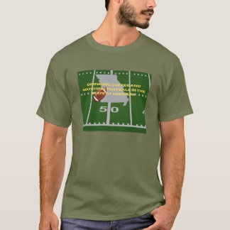 Coffee und Football in Missouri T-Shirt
