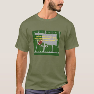 Coffee und Football in Oklahoma T-Shirt