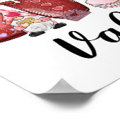 Coffee Valentine | Valentingeschenk | Urlaub Poster (Ecke)