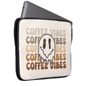 Coffee Vibes Laptopschutzhülle (Vorne Rechts)