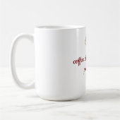 Coffee Vibes Loading – Minimale Kaffeetasse  (Links)