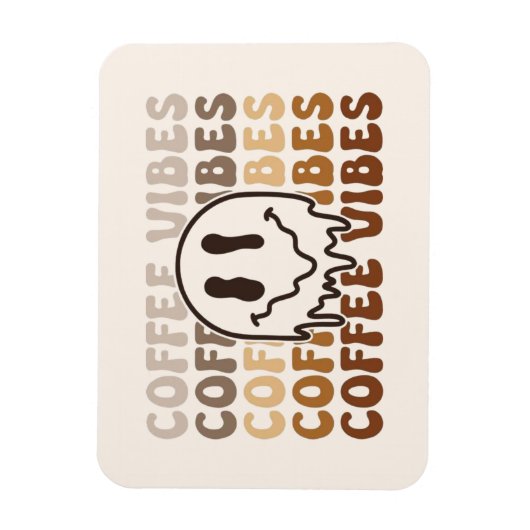 Coffee Vibes Magnet (Vertikal)