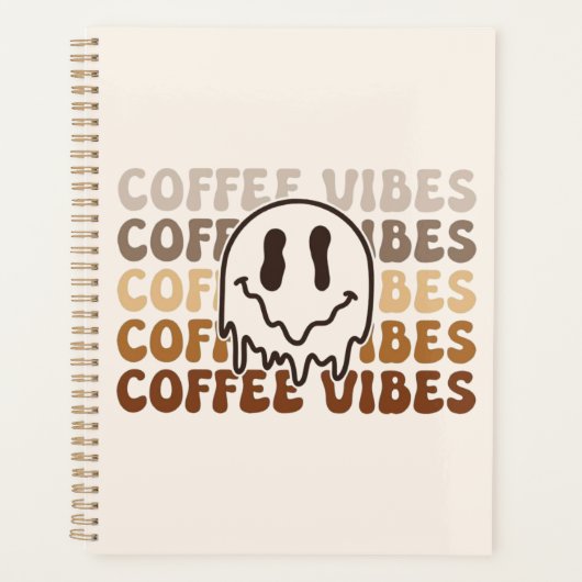 Coffee Vibes Planer (Vorderseite)