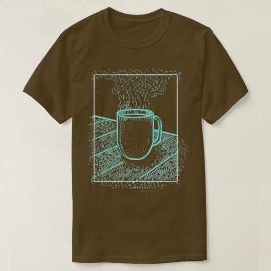 Coffee Vibes T-Shirt (Design vorne)