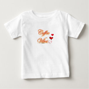 "Coffee Vibes: Textuelle Ruhe" Baby T-shirt