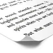 "COFFEE W SANTA" WERBUNG CUSTOM POSTEM POSTER (Ecke)