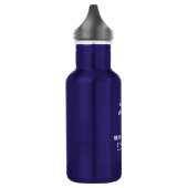 Coffee Wakes Me Reps Make Me Stronger Water Bottle Edelstahlflasche (Links)