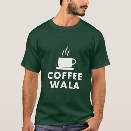 Coffee Wala T-Shirt (Vorderseite)