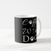 Coffee Wine Dogs Coffee Tasse (VorderseiteRechts)