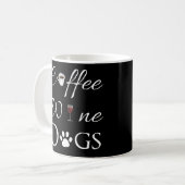 Coffee Wine Dogs Coffee Tasse (Vorderseite Links)