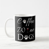 Coffee Wine Dogs Coffee Tasse (Links)