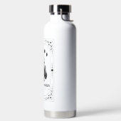 Coffee Witch Tarot Whimsy Celestial Moon Zodiac Trinkflasche (links)