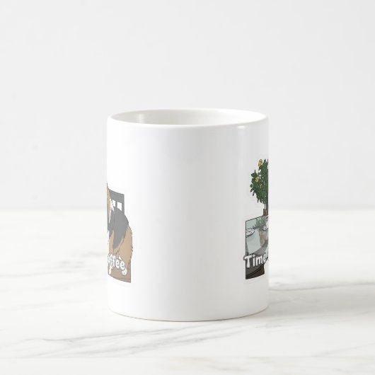 Coffee with a sheltie kaffeetasse (Mittel)
