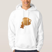 Coffee with Gingerbread Cookie  Hoodie (Vorderseite)