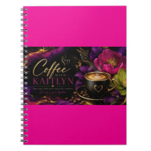 Coffee With Kaitlyn Notizbuch