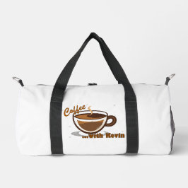 Coffee with Kevin Branded Duffel Bag Duffle Bag