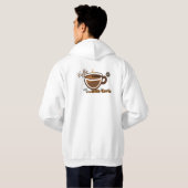 Coffee with Kevin Logo Kapuzenpullover Hoodie (Schwarz voll)