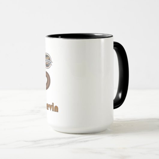 Coffee with Kevin Logo Mug Tasse (VorderseiteRechts)
