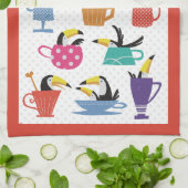 Coffee with Toucans Geschirrtuch (Gefaltet)