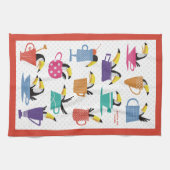 Coffee with Toucans Geschirrtuch (Horizontal)