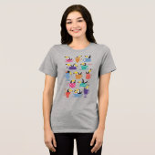 Coffee with Toucans Tri-Blend Shirt (Vorderseite voll)