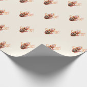 Coffee Wrapping Paper Geschenkpapier (Ecke)