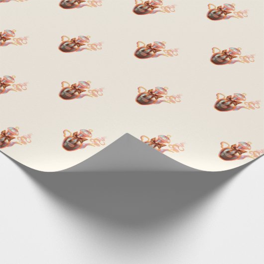 Coffee Wrapping Paper Geschenkpapier (Ecke)