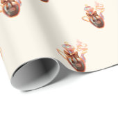 Coffee Wrapping Paper Geschenkpapier (Rolleneckpunkt)