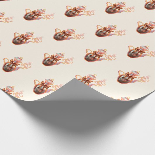 Coffee Wrapping Paper Geschenkpapier (Ecke)