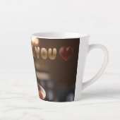 Coffee & You Latte Mug – Cozy Café Aesthetic Gift Milchtasse (Rechts)