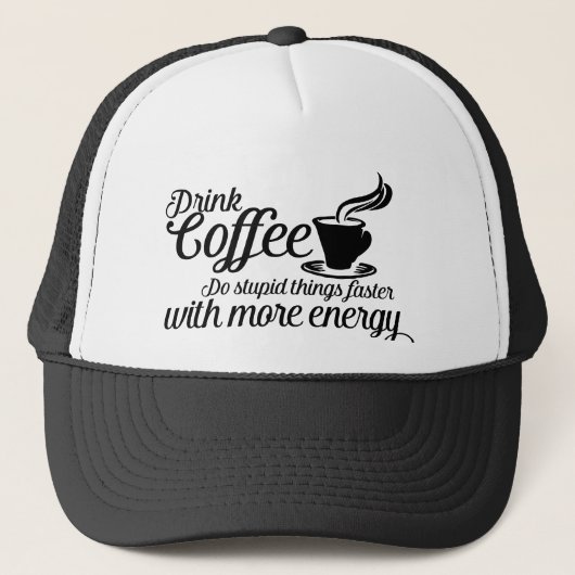 Coffeedrink Truckerkappe (Vorderseite)