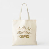 Coffeeful bag Funny - Coffee Funny Giftful Design Tragetasche (Rückseite)