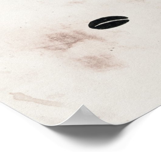 Coffeeholisch Poster (Ecke)