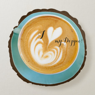 Coffeenista Rundes Kissen