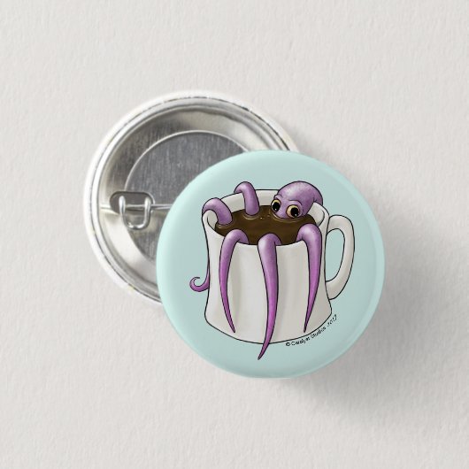 Coffeepus Button (Vorne & Hinten)