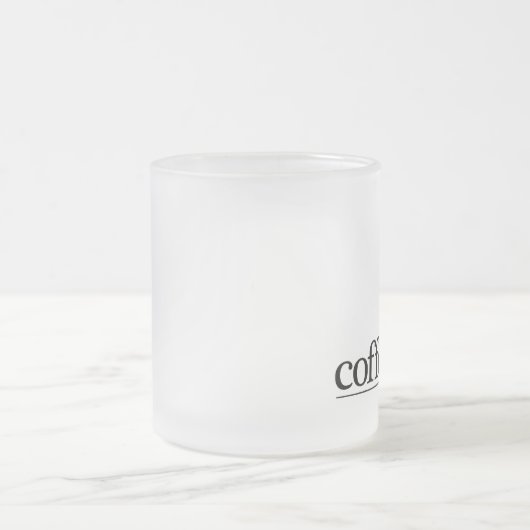 CoffeeRx Behälter Mattglastasse (Mittel)