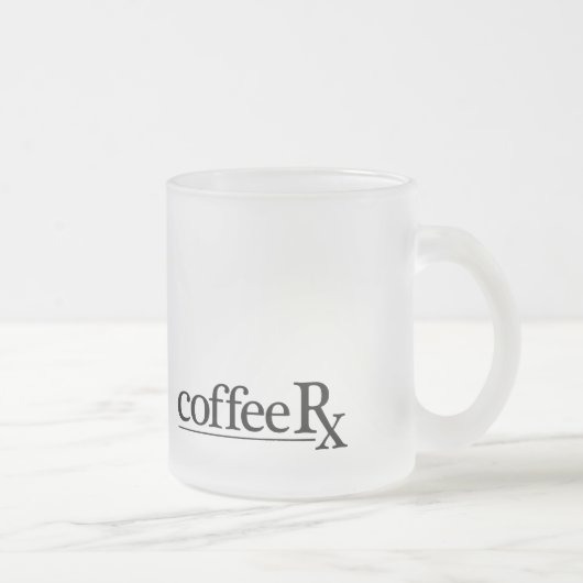 CoffeeRx Behälter Mattglastasse (Rechts)