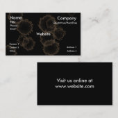 CoffeeStain Visitenkarte (Vorne/Hinten)