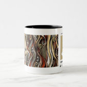 coffeesteamfabric, Kaffeedampf, sofortiges HumanJ… Zweifarbige Tasse (Mittel)