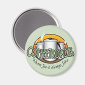 Coffeetropolis Magnet (Vorderseite/Rückseite)
