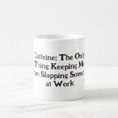 Coffein-angereicherte Sarcasm-Tasse Kaffeetasse (Mittel)