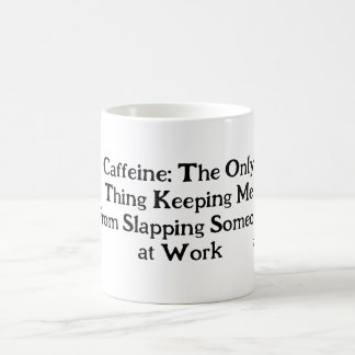 Coffein-angereicherte Sarcasm-Tasse Kaffeetasse