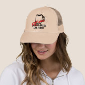 Coffein-basiertes Leben Form Funny Coffee Ball Cap Truckerkappe (Beispiel)