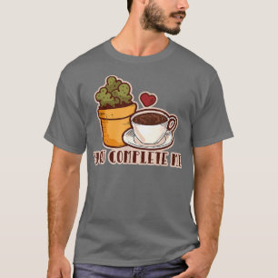 Coffein Beans Espresso Kaffee Espresso Plan T-Shirt
