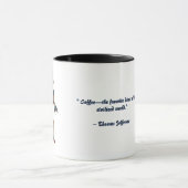 Coffein Circuit - Freundlicher Robot Barista Tasse (Zentrum)