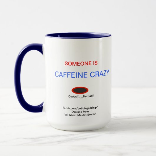 Coffein Crazy Tasse (Links)